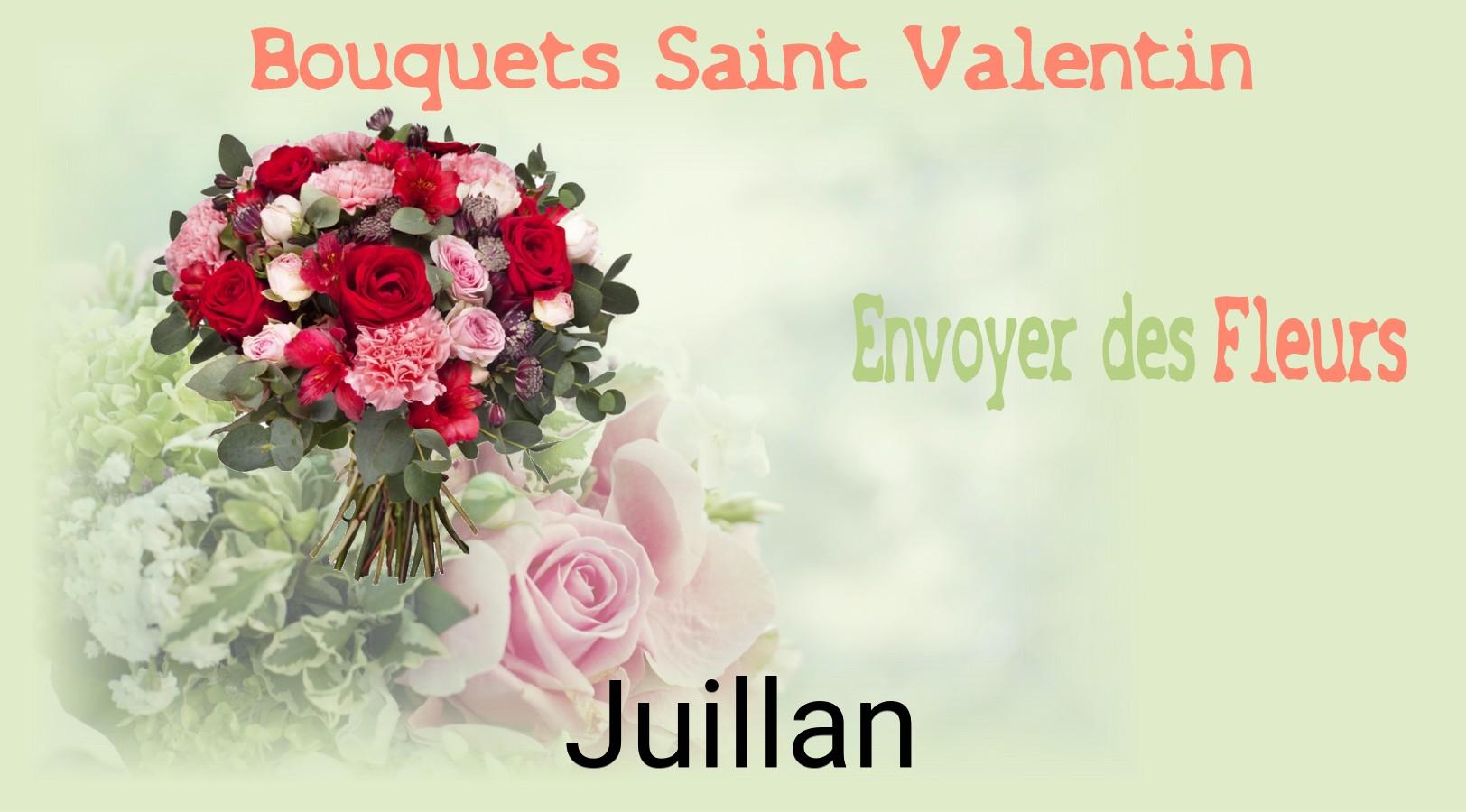 Roses de Saint-Valentin livrées à Juillan